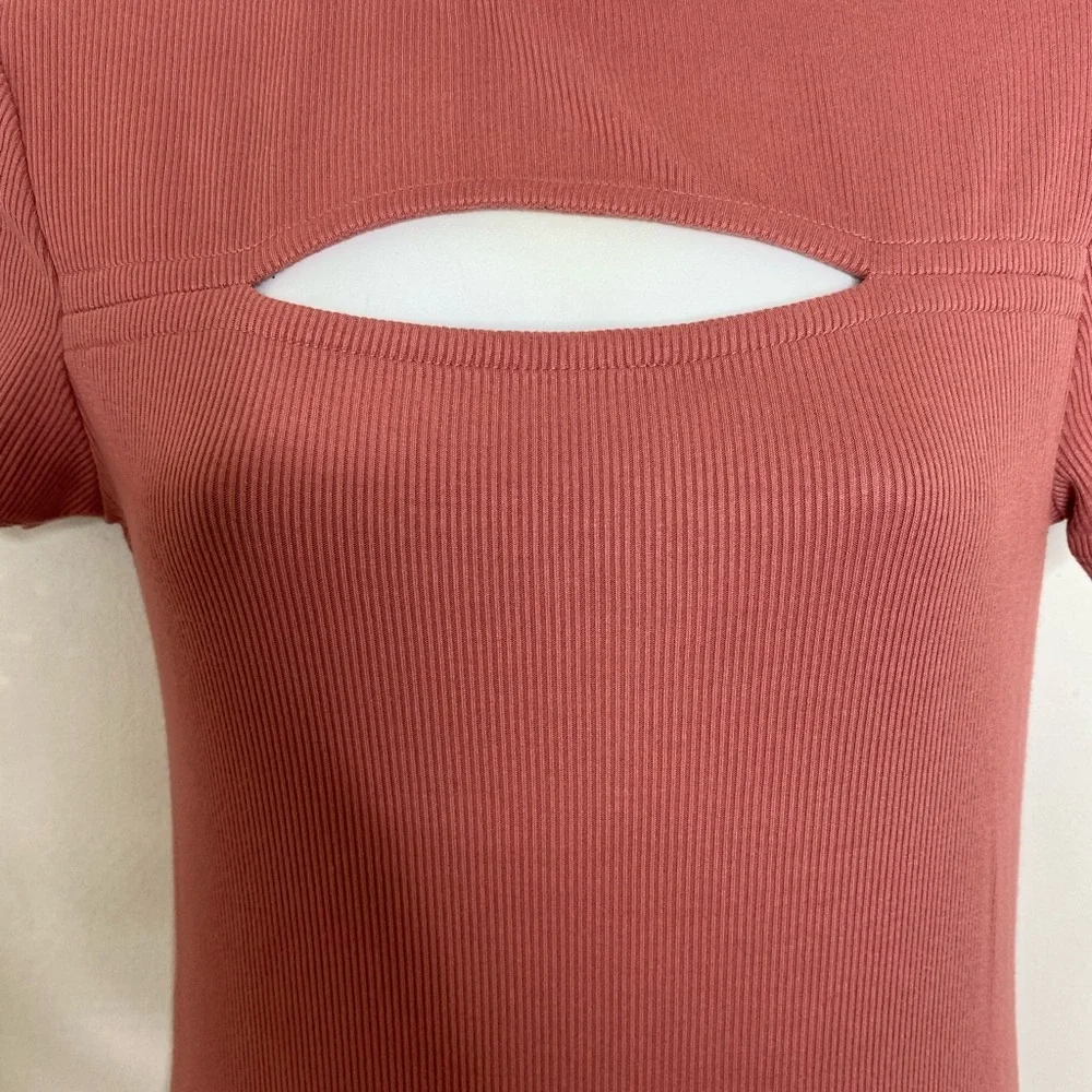 No Boundaries Rust Midi Dress - Picture 5 of 6